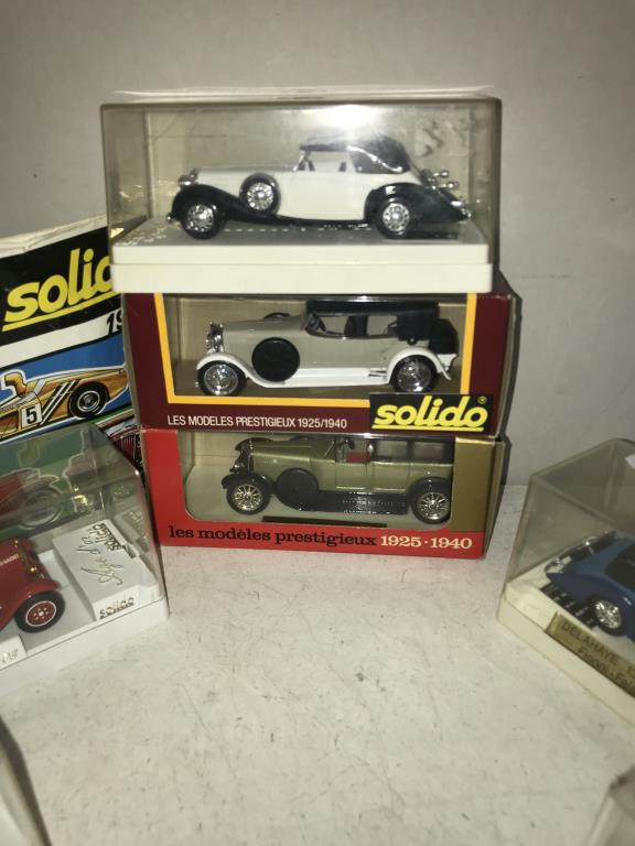 9 boxed Solido age d'or Die cast model vehicles - Image 2 of 5