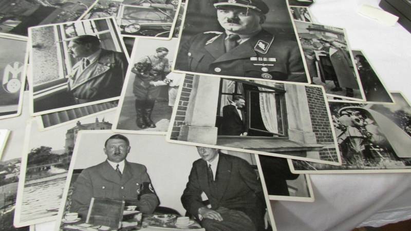 Approximately 40 Hitler propaganda pictures 1936 - 1944. - Image 2 of 6