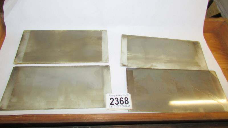 1. Glass stereo negatives - A collection of c. 57 early glass collodion stereo negatives c. - Image 2 of 5