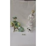 Two Royal Doulton figurines - Ascot HN2356 and Lucy HN3858.