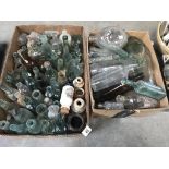 A good lot of clean bottles & jars etc