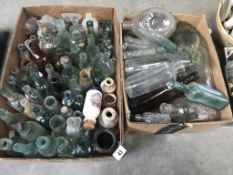 A good lot of clean bottles & jars etc