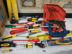 A quantity of good clean tools.