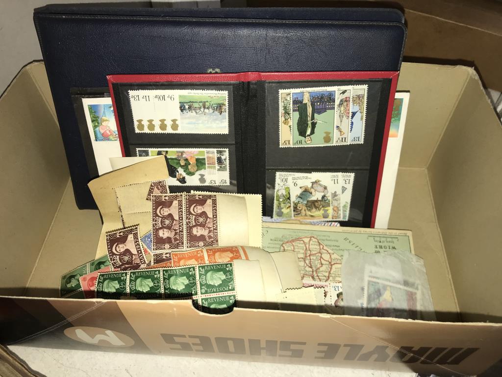 A collection of bookmarks & a quantity of stamps including Mint GB & silver wedding 1972 set etc. - Image 4 of 4