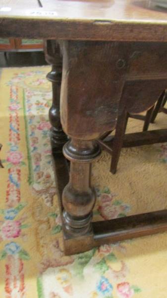 A good quality oak refectory table. - Image 2 of 2