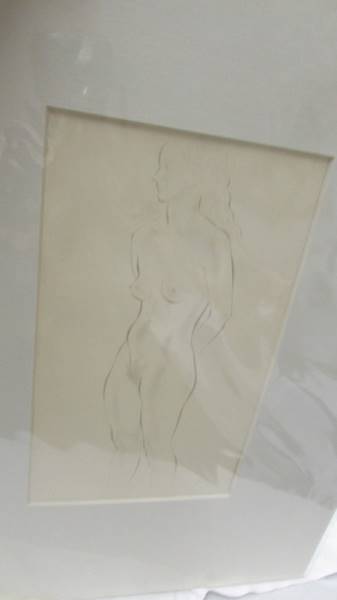 Eric Gill (1882-1940) Collection of 6 female nude life drawings prints/plates published by Hague & - Image 2 of 7