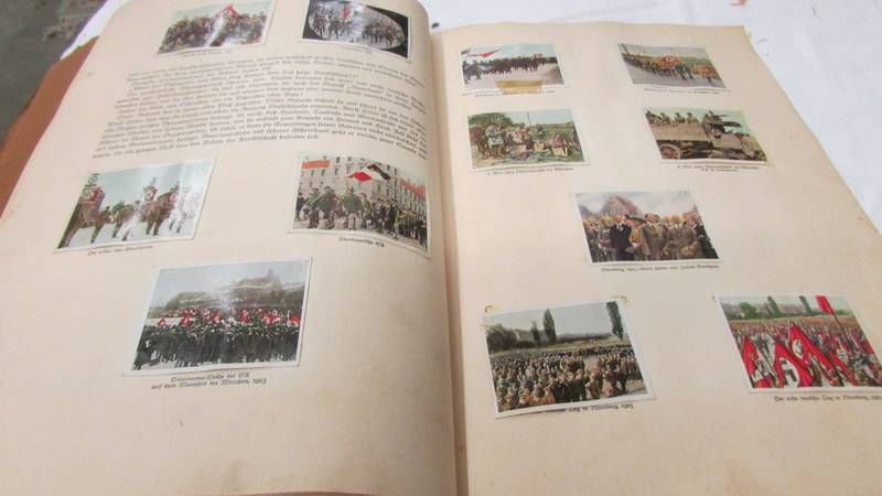 A Nazi era 'Kampf Um's Dritte Reich' collector's card album. - Image 3 of 7