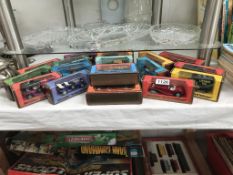 19 x 1970's boxed Matchbox models of yesteryear