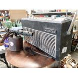 A swivel bottom Dynatron Elan radio,