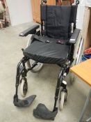 An Invacare wheel chair.