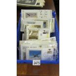 In excess of 150 Benhall stamp covers and sets including R.A.