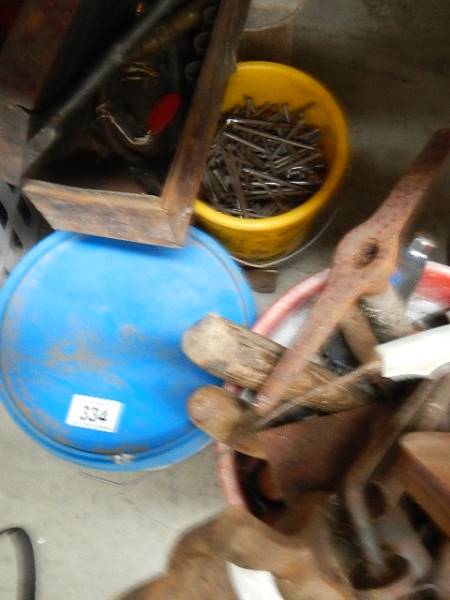 Buckets of tools, nails, screws etc. - Image 3 of 4