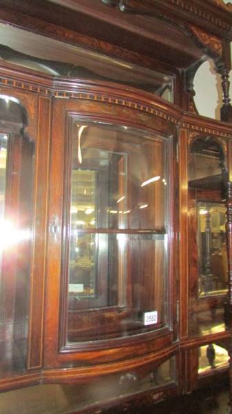 A superb Edwardian inlaid mahogany mirror back chiffioniere. - Image 7 of 8