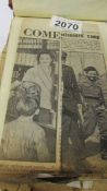 An album of wartime memories on one soldier in press cuttings.