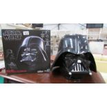 A boxed Star Wars Darth Vader electronic helmet from the Black Series,