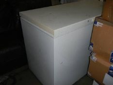 A Chest freezer.