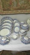 Approximately 50 pieces of John Maddock & Sons, Lowestoft dinnerware.