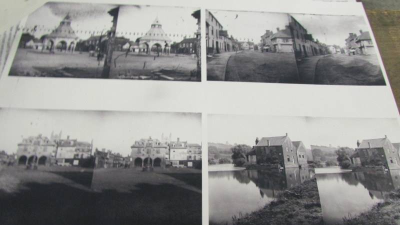 1. Glass stereo negatives - A collection of c. 57 early glass collodion stereo negatives c. - Image 5 of 5