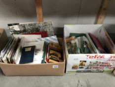 2 boxes of early to mid 20th century ephemera maps/guides etc.