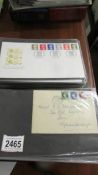 4 albums of definitive first day covers, 1952 onwards including some scarce examples.