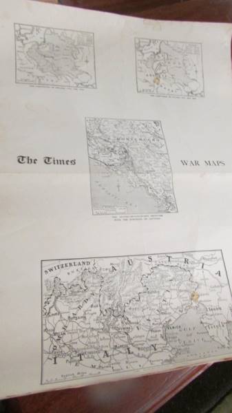 A quantity of WW2 aircraft identification charts (British & German) together with various maps.