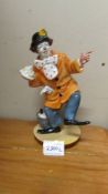 A Royal Doulton figurine 'The Clown', HN 2890. In good condition.