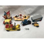 A small box of Die cast including Noddy & Yellow submarine A/F