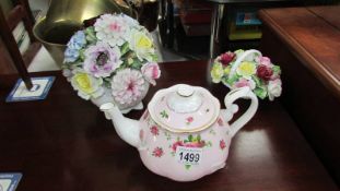 A Royal Albert New Country Roses teapot,