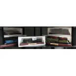 8 x '00' gauge replica model steam trains (5 boxed & 3 unboxed ornamental locomotives)