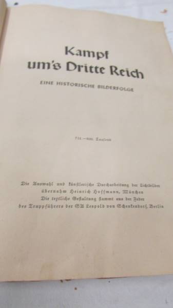 A Nazi era 'Kampf Um's Dritte Reich' collector's card album. - Image 2 of 7