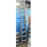 Two ten foot ladders.