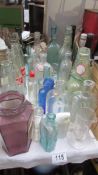 A good lot of clean vintage bottles