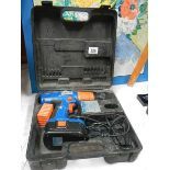 A good cased battery drill in good condition.