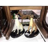 3 Greyhounds from the Juliana collection ****Condition report**** Height including