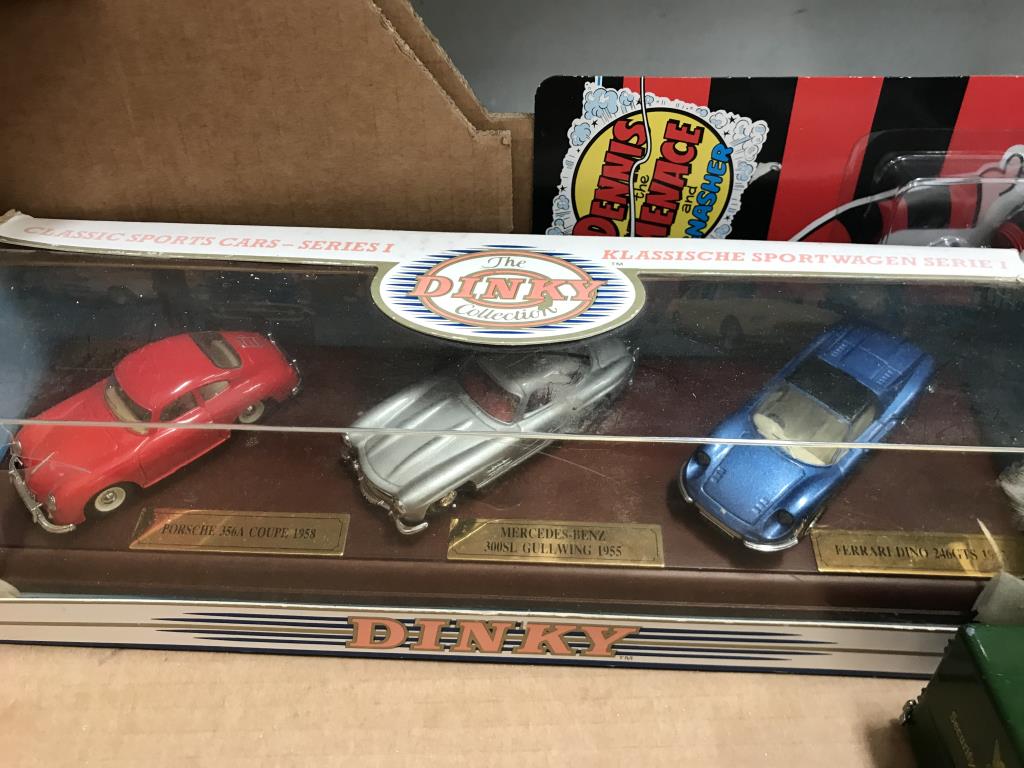 A quantity of assorted collectables special additions including dinky sports car on plinth (3 cars) - Image 5 of 13