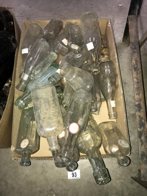 A box of clean clear 'name' bottles - Image 2 of 2