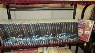 A set of 41 Agatha Christie 'Poirot' DVD's.