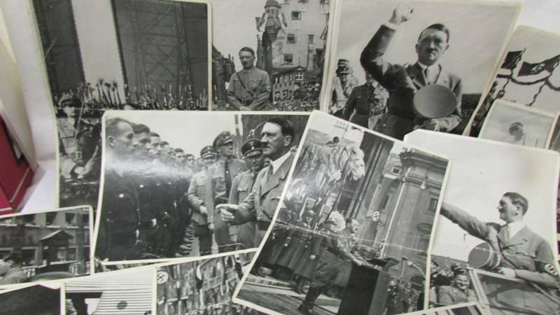 Approximately 40 Hitler propaganda pictures 1936 - 1944. - Image 4 of 6