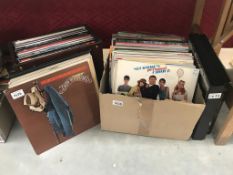 A selection of LP records including Harry Seacombe, Don Williams & Benidorm 74 etc.
