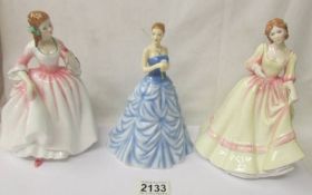 Three Royal Doulton figurines - Tender Moment HN3303,