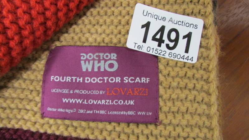 An original BBC fourth Doctor Who (Tom Baker) 12 foot scarf. - Image 3 of 3