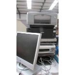 A Canon scanner, printer, Sony VHS to DVD recorder,