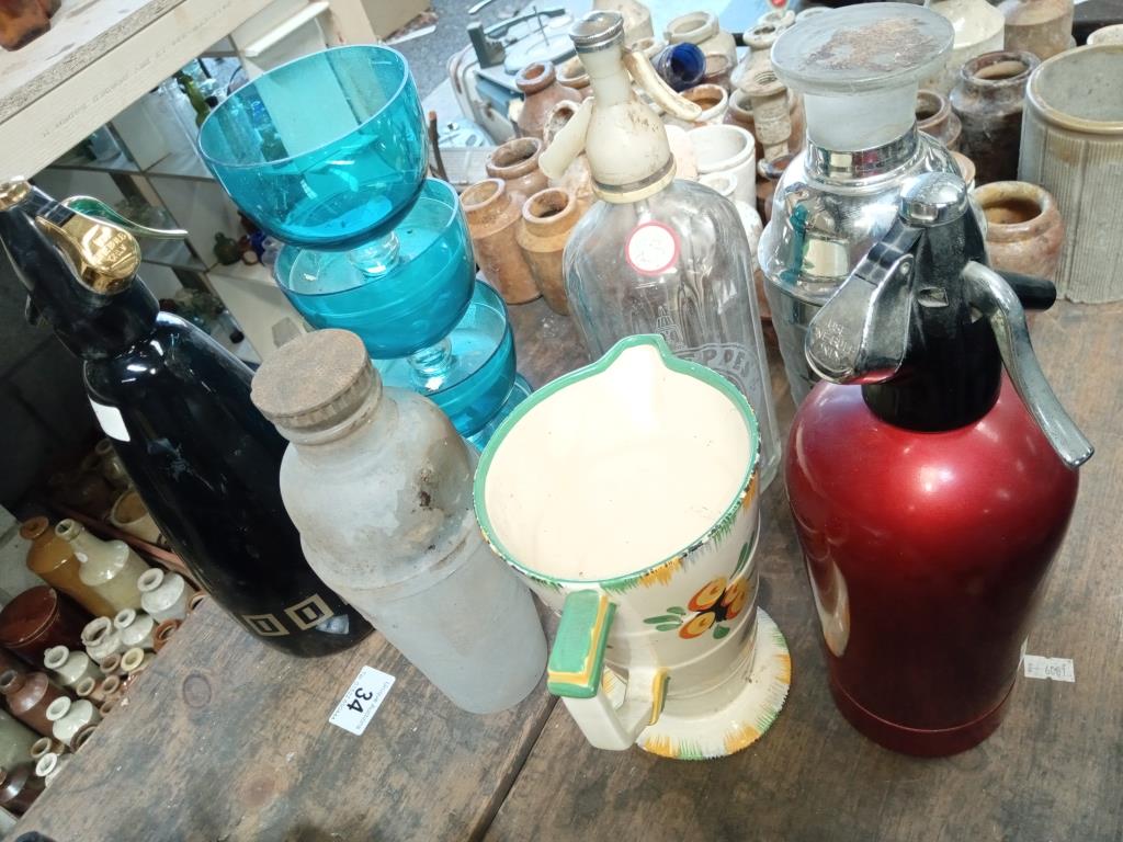 A collection of 50's/60's soda syphons, shakers & jug etc. - Image 3 of 4