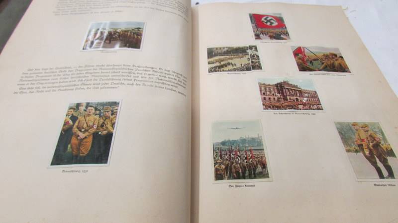 A Nazi era 'Kampf Um's Dritte Reich' collector's card album. - Image 5 of 7