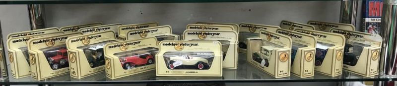20 boxed Matchbox models of yesteryear