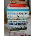 A quantity of bird books.