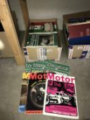 A collection of over motor sport magazines,