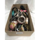 A box of bangles/bracelets