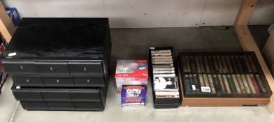 A good collection of cassette tapes including many Jazz
