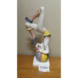 A Royal Doulton figurine 'Tumbling', HN 3283. In good condition.